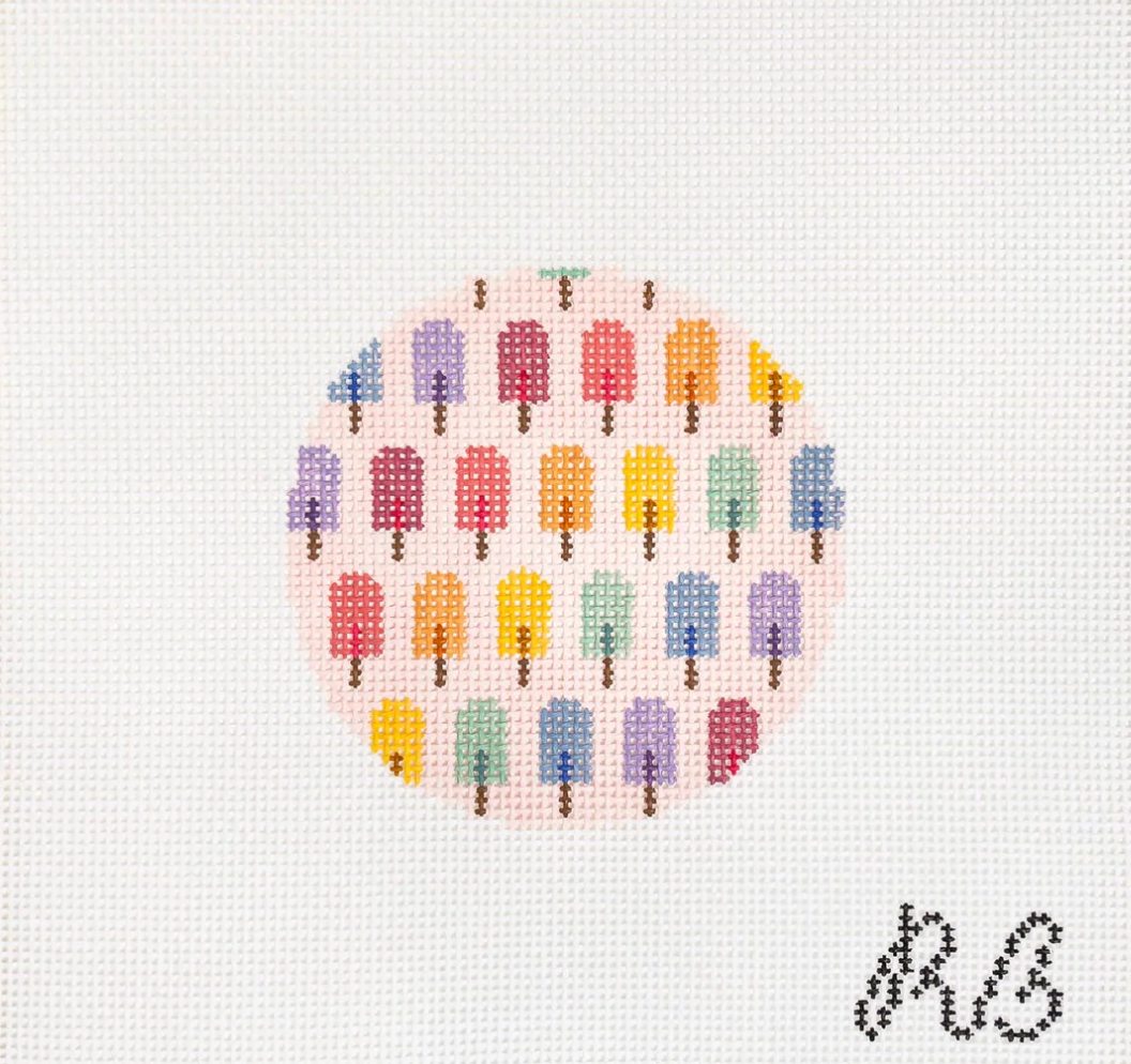 Pastel Popsicle Round