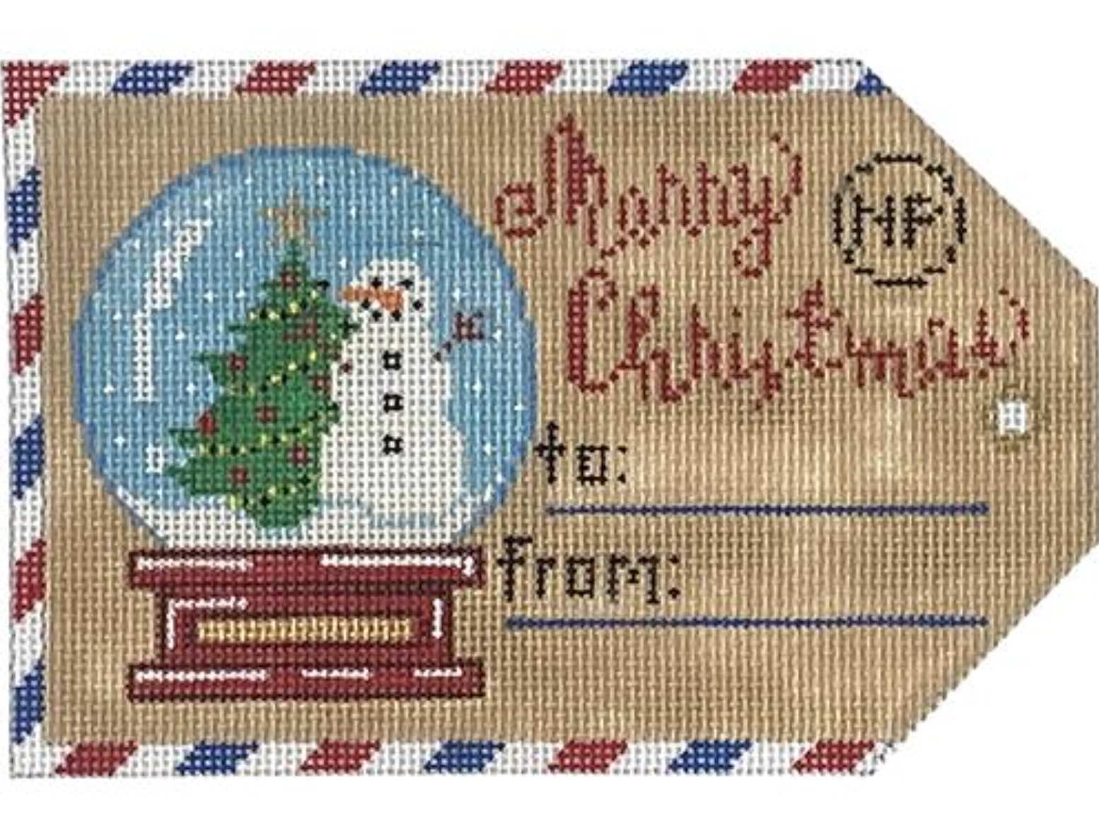 Snow Globe Tag