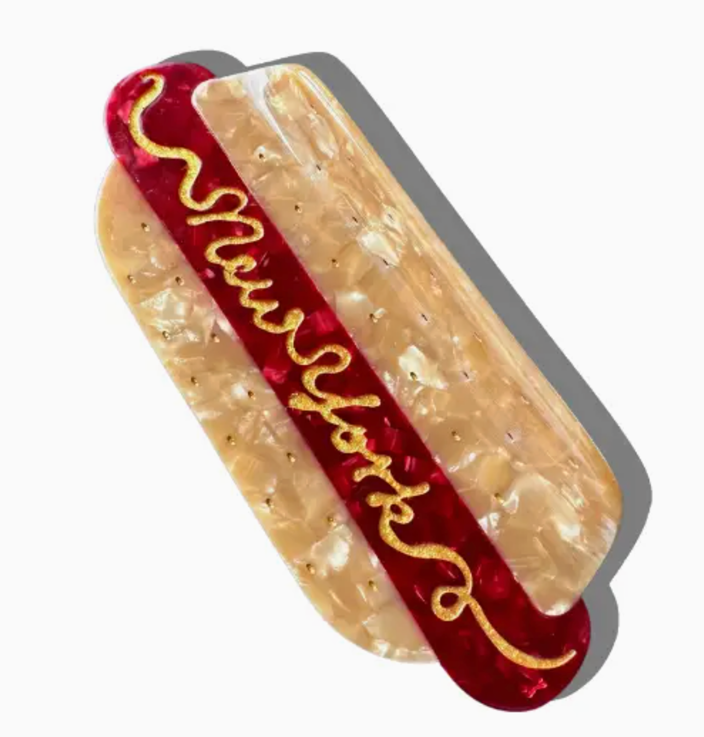 New York Hot Dog Claw Hair Clip