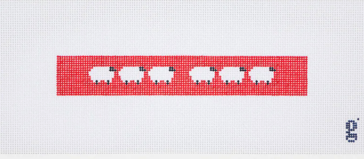 Red Sheep Fob Canvas
