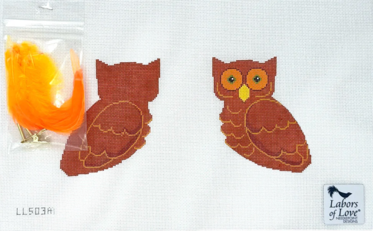 Halloween Owl - Orange