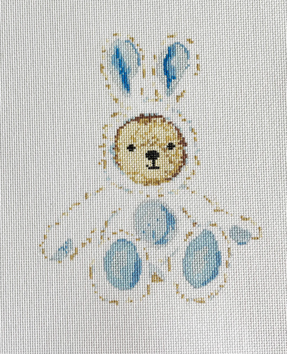Bunny Bear Blue