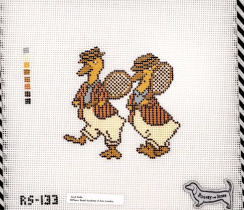 Tennis Ducks Small (Cecil Aldin)