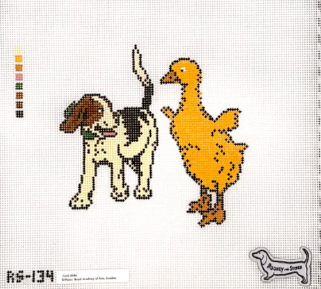 Fresh Fields Dog & Duck (Cecil Aldin)