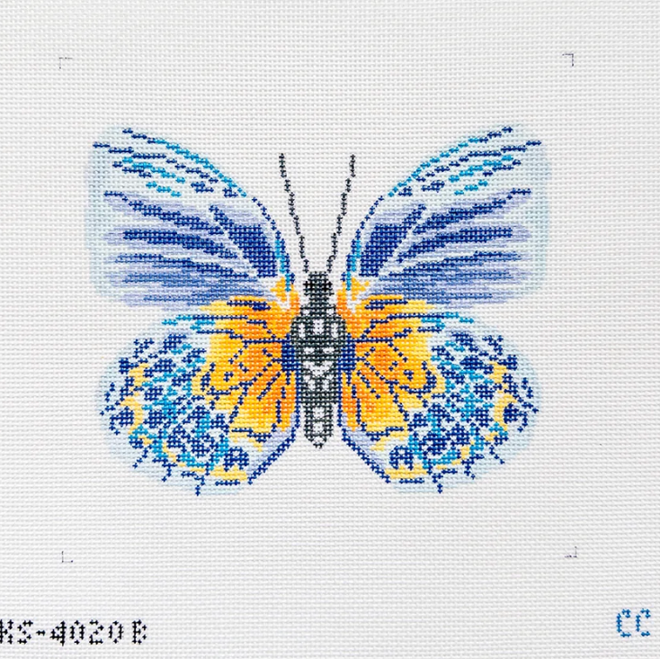 Large Butterfly - Blue Autumn