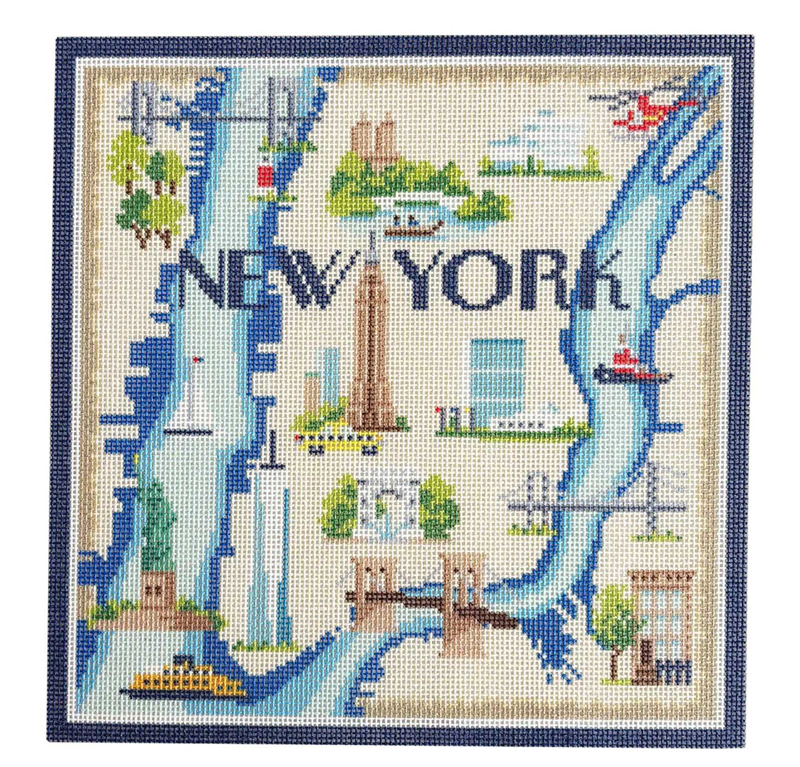 New York Map on 18m