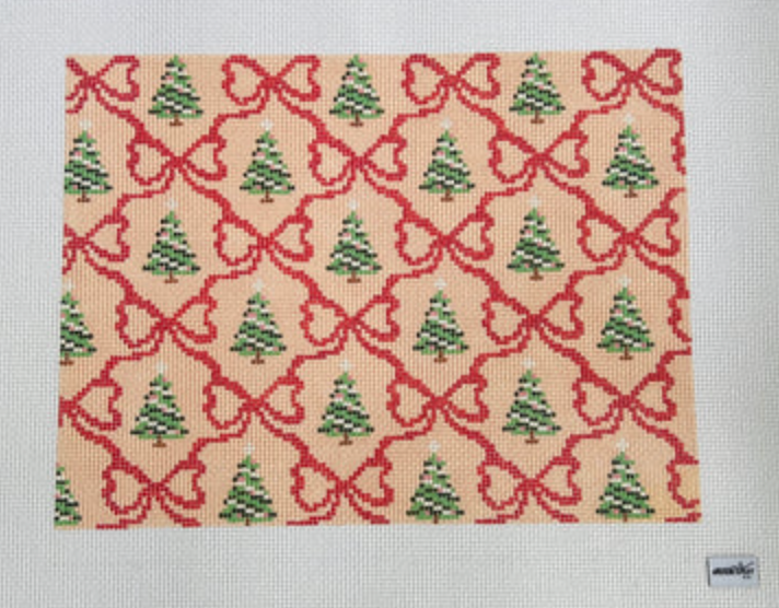 Bows and Trees Pillow
