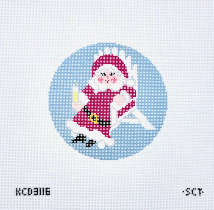 Cheers to Mrs. Claus Printed Canvas