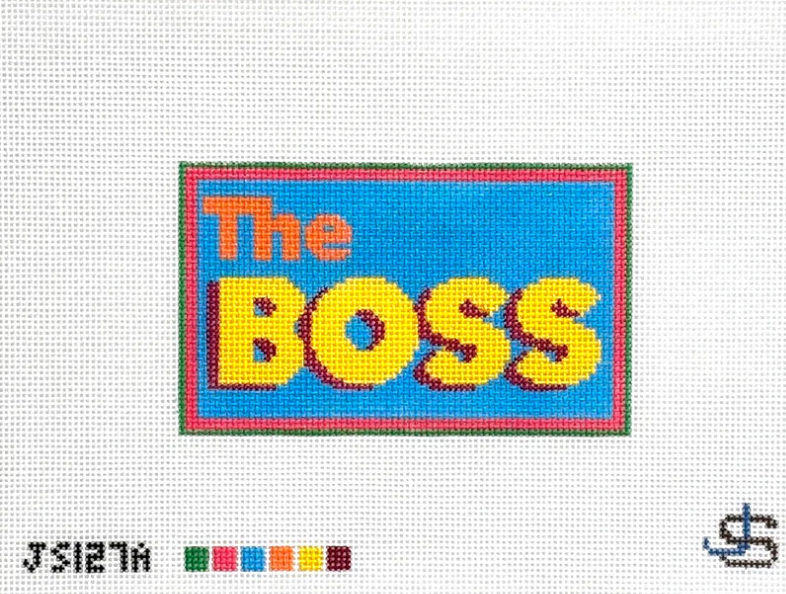 The Boss - Bright Bold Letters