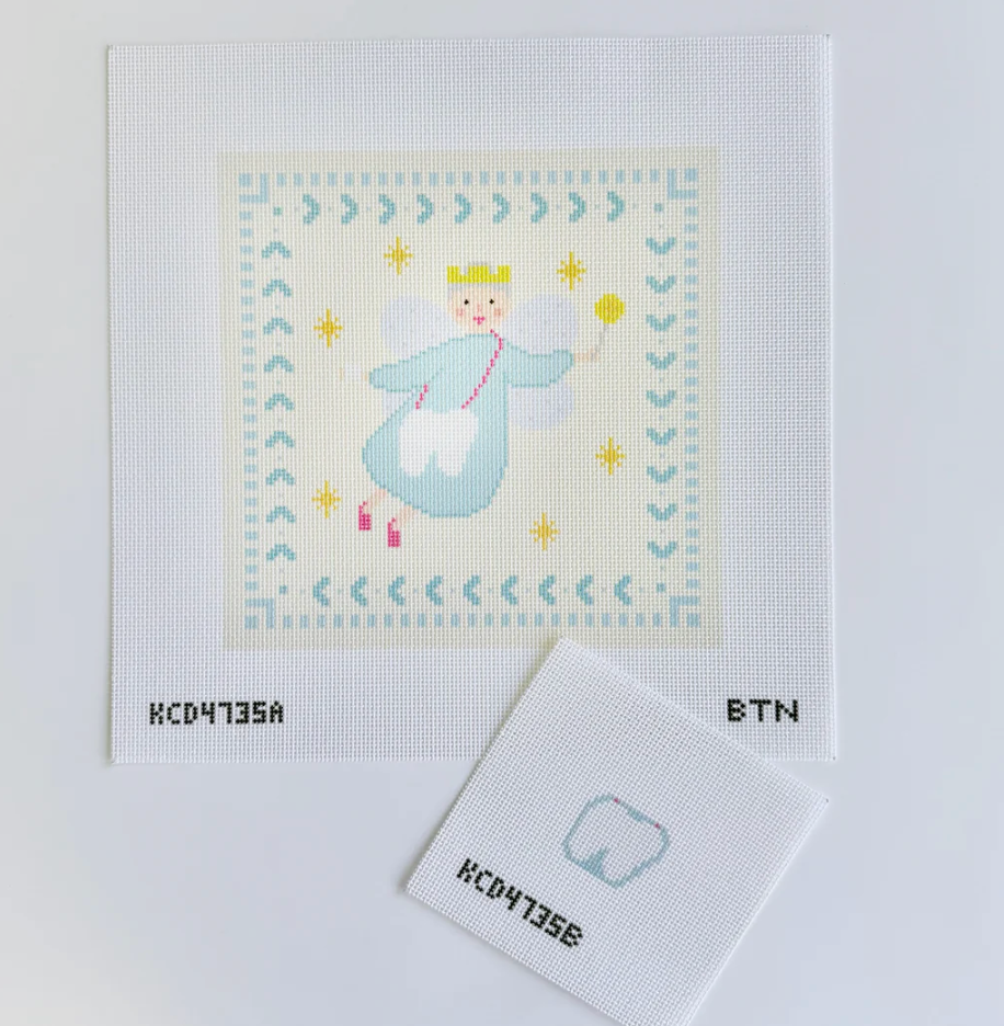 Tooth Fairy Pillow with Pocket Printed Canvas