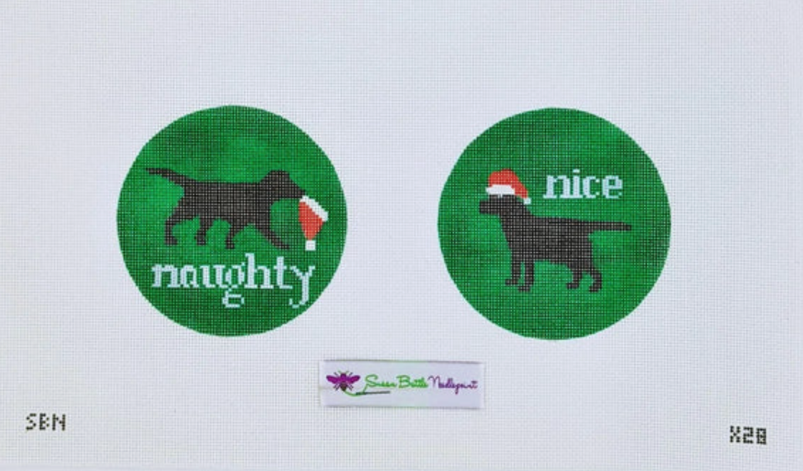 Naughty/Nice Black Labs