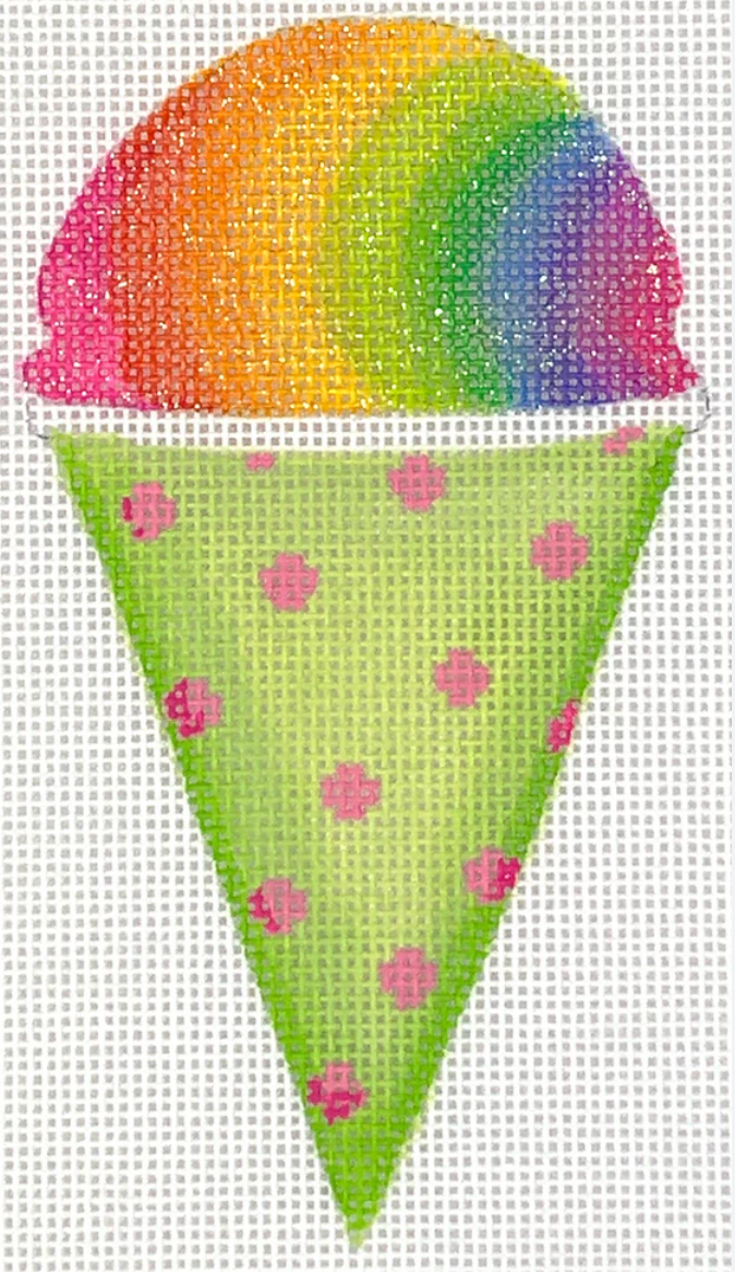 Rainbow Snow Cone