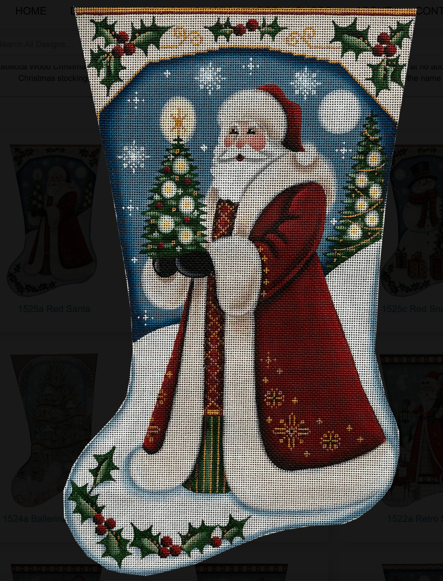 Red Santa Stocking