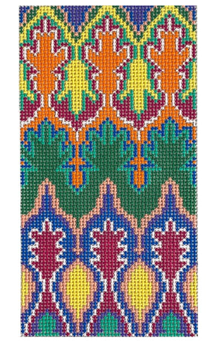 Retro Eye Glass Case 14 mesh Needlepoint Canvas - 14 mesh