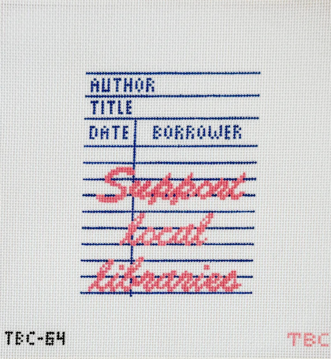 Library Checkout Card