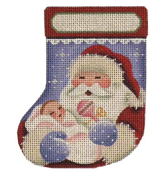 Baby's First Christmas Mini Stocking Girl