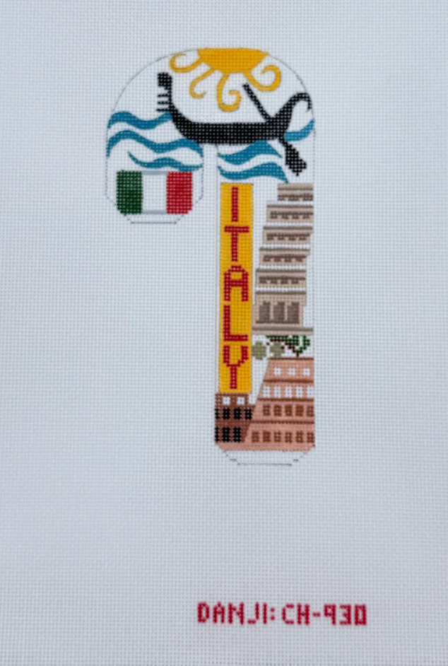 Italy Travel Candy Cane