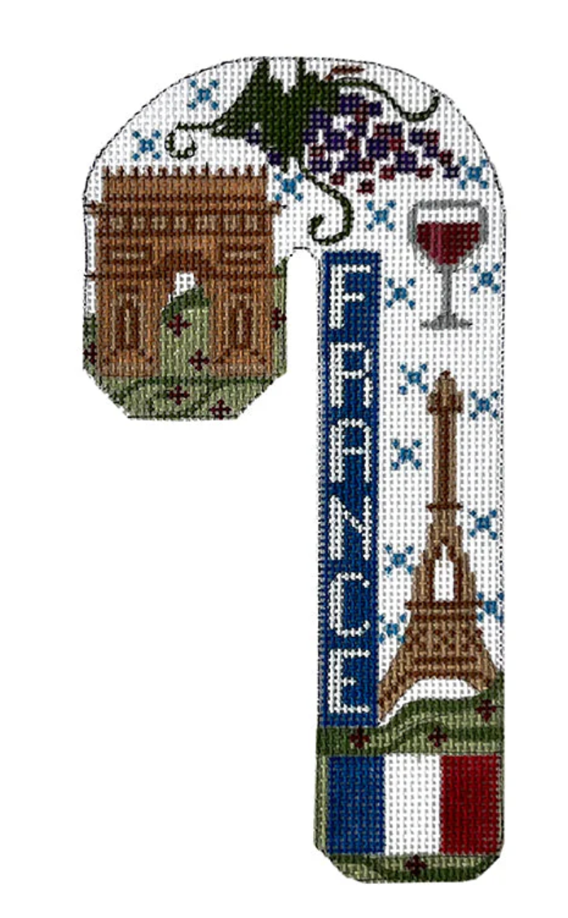 France Travel Candy Cane
