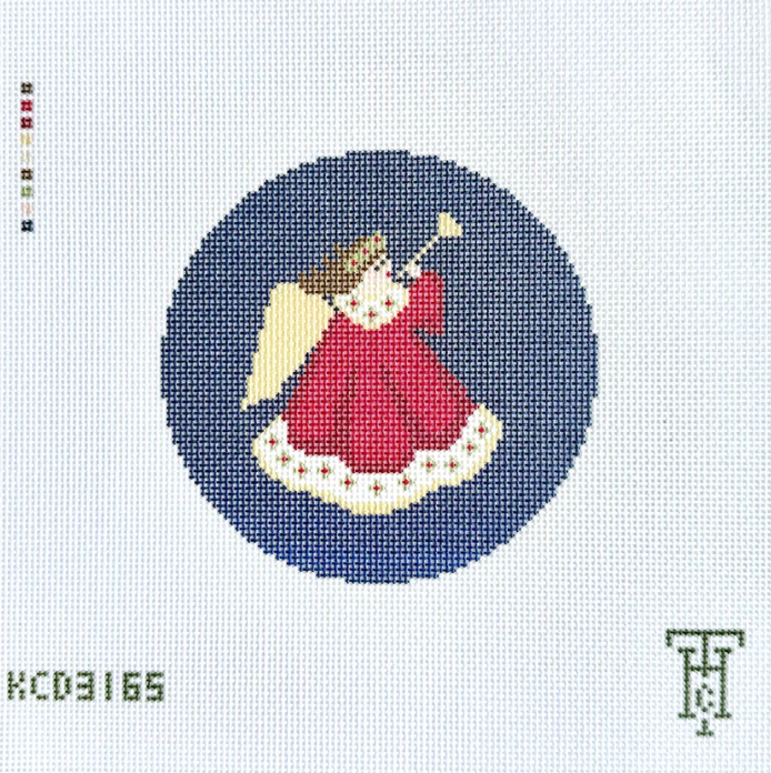 Gloria Angel Red Printed Canvas
