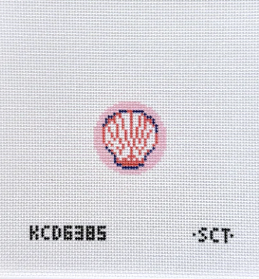 Seashell Fob Printed Canvas