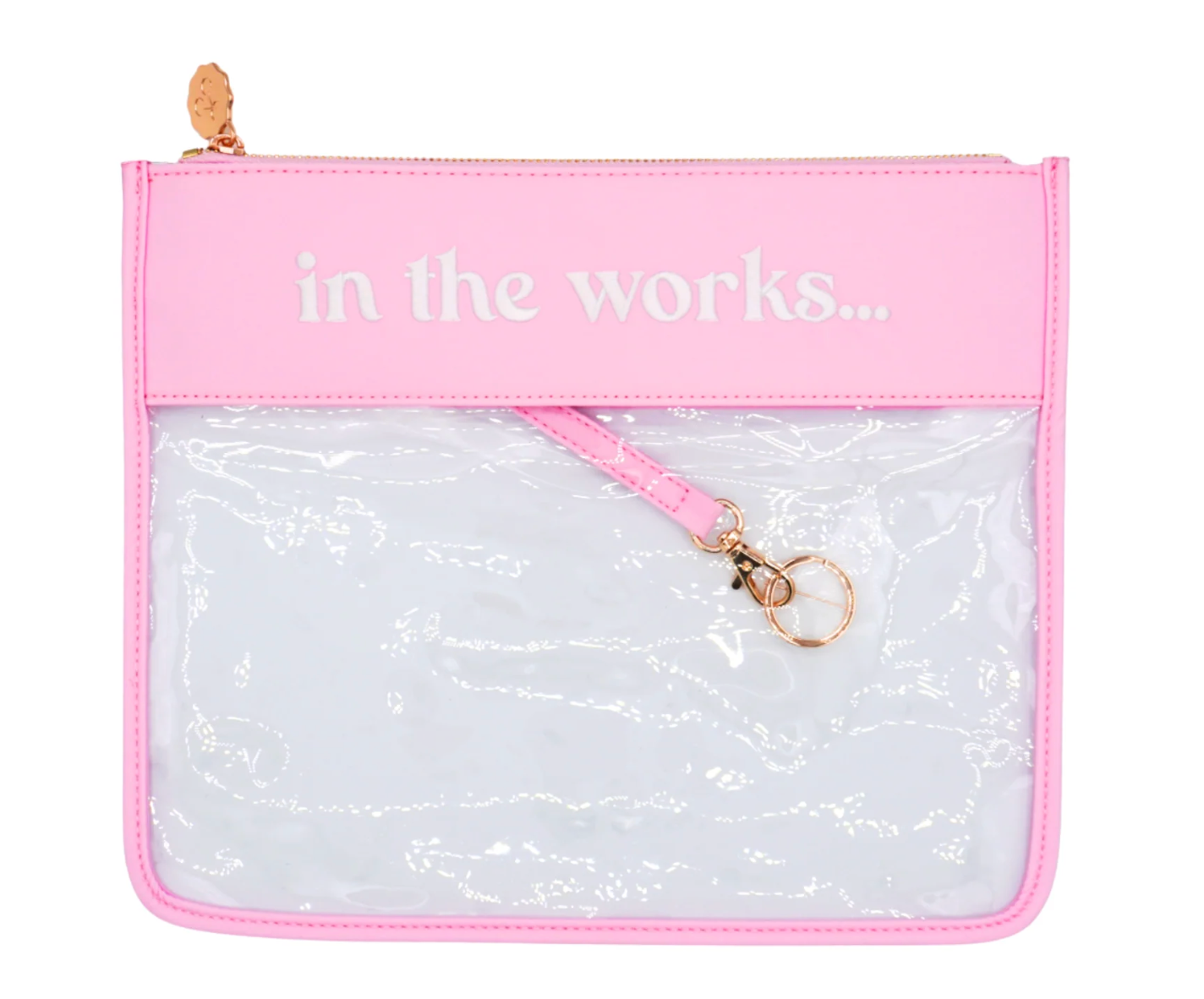 Tiny In The Works Project Bag in Bubblegum Pink