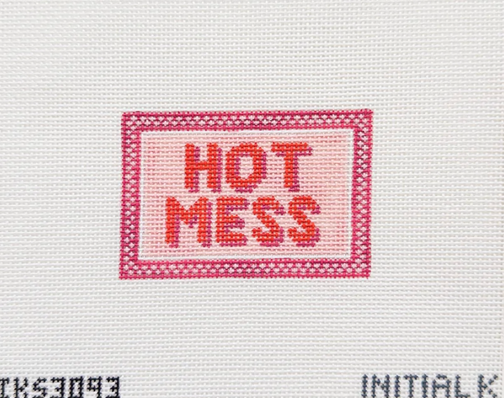 Hot Mess Bag Tag