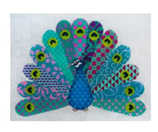 Patchwork Peacock
