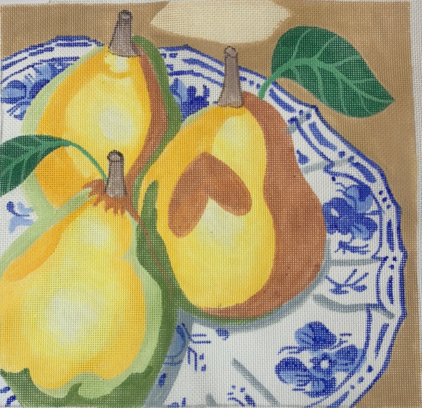 Plate of Pears
