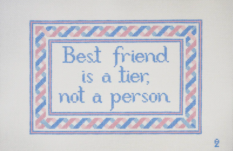 Best Friend is a Tier, Not a Person