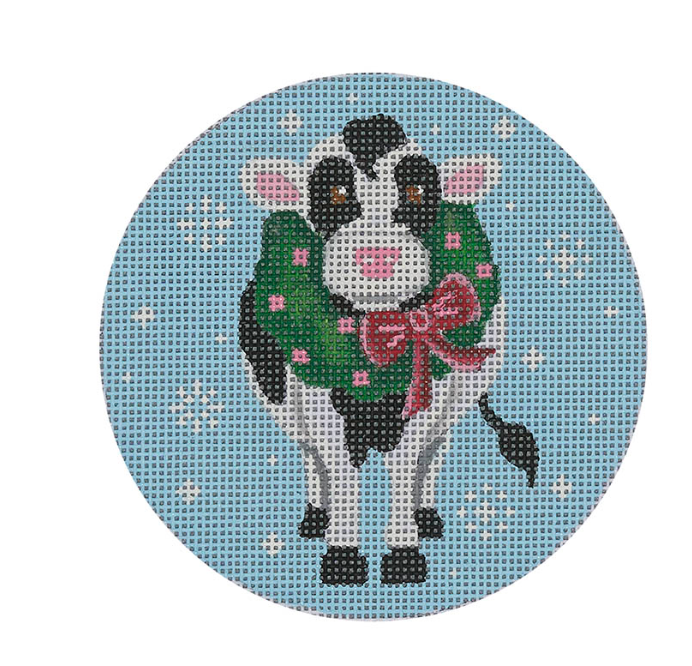 Cow With Wreath Round