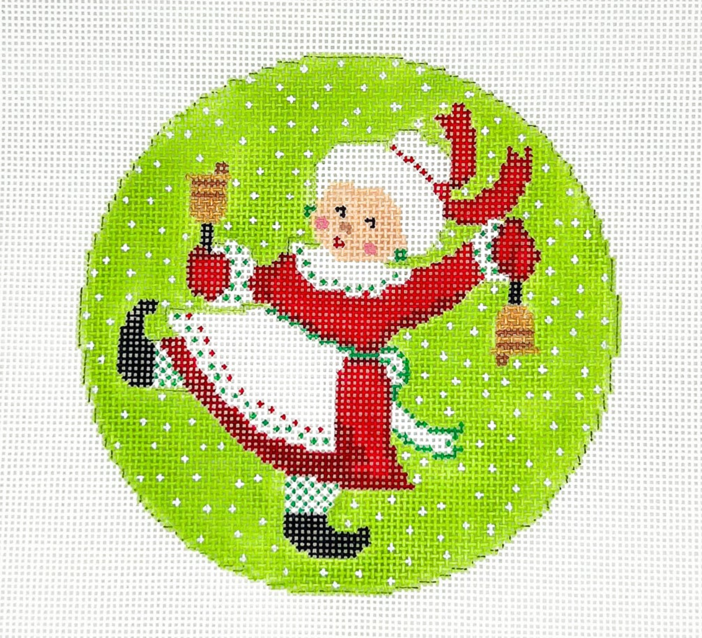 Mrs. Claus Ringing The Bells