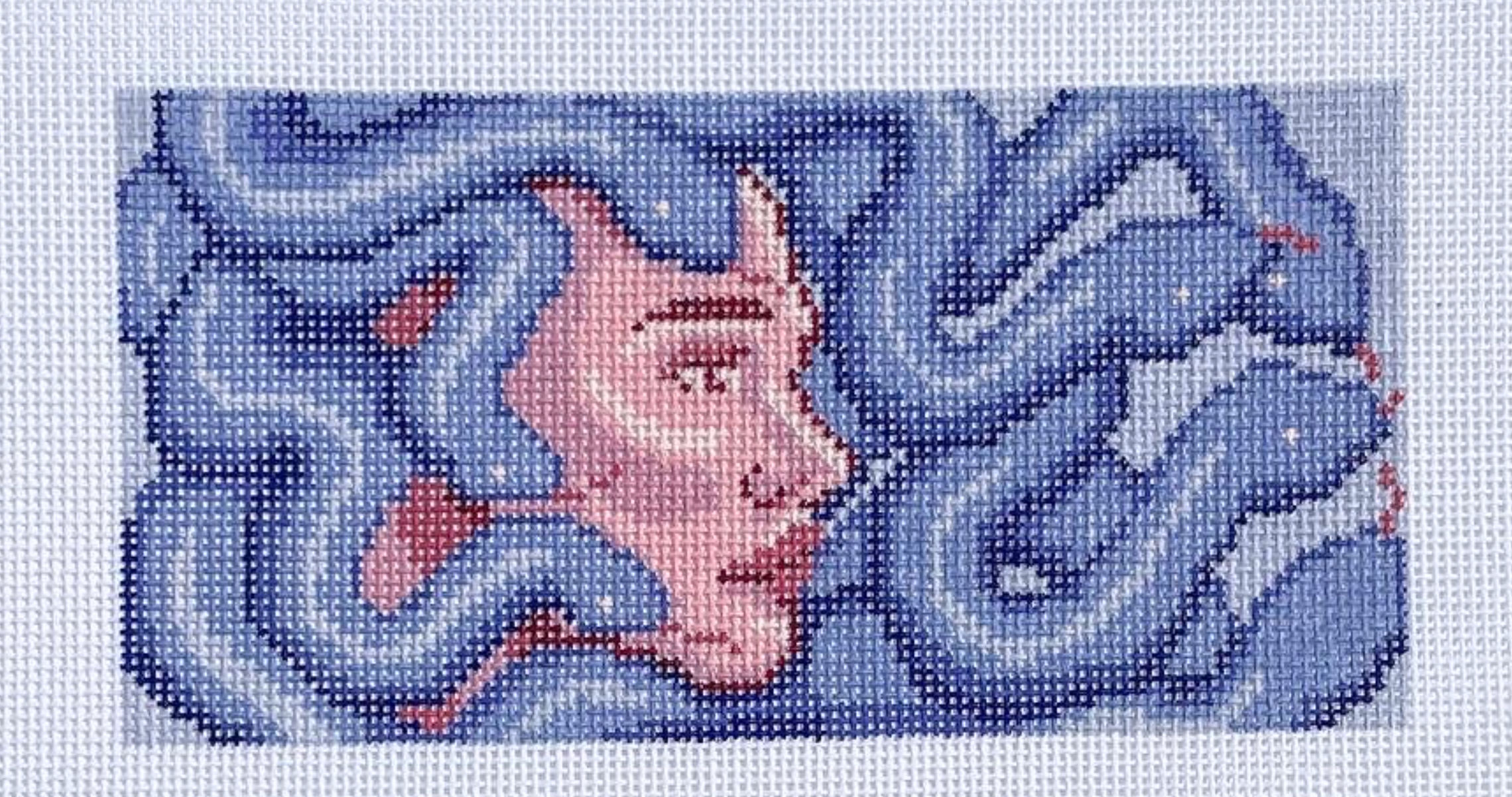 Medusa - Blue and Pink