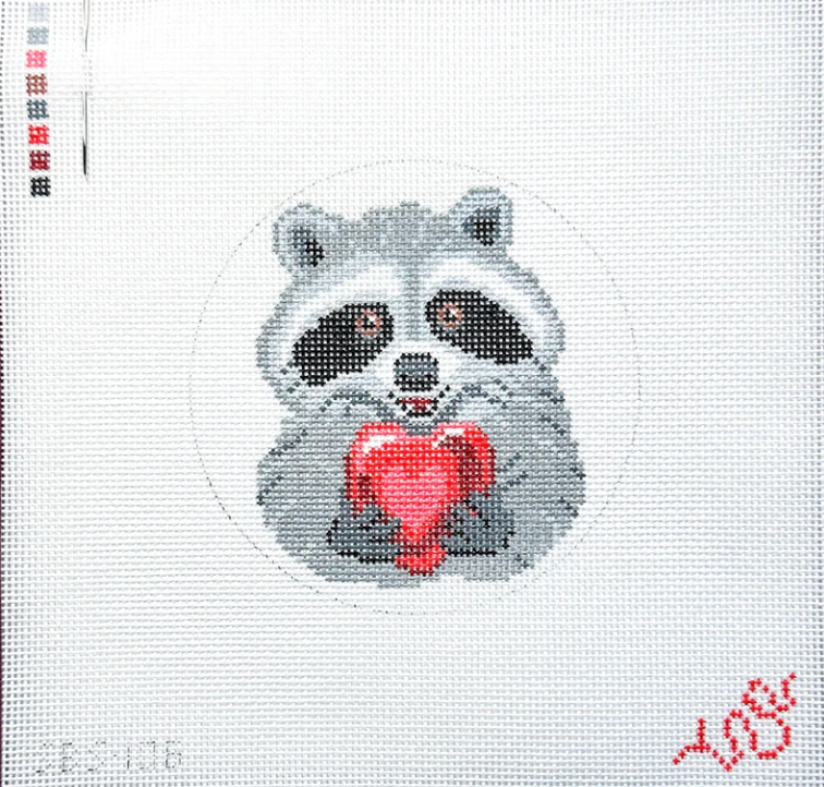 Valentine's Day Raccoon