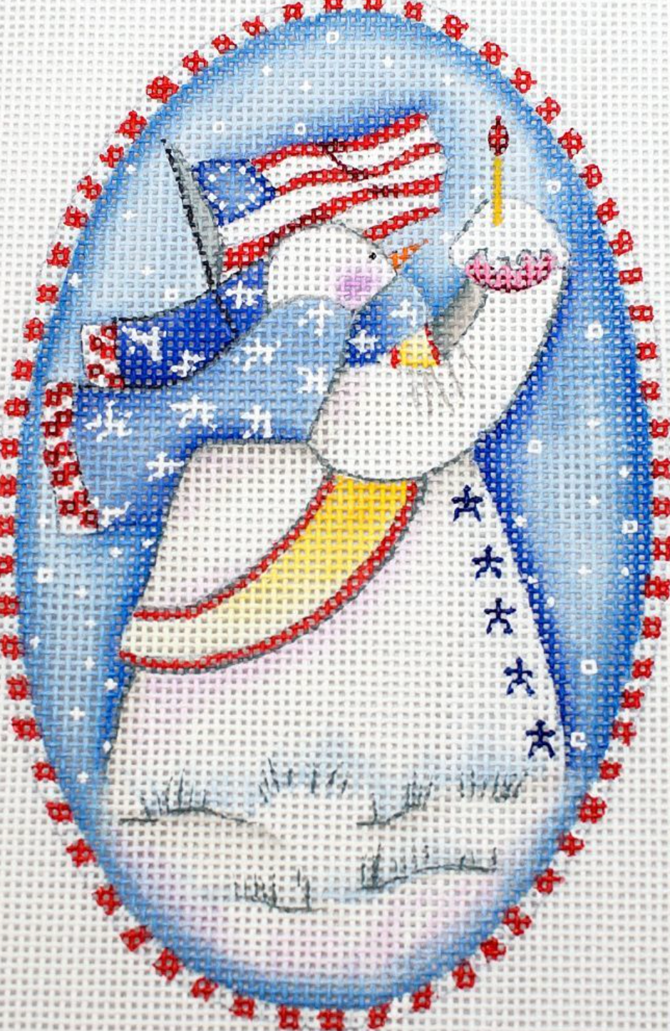 Snowman 4th of July