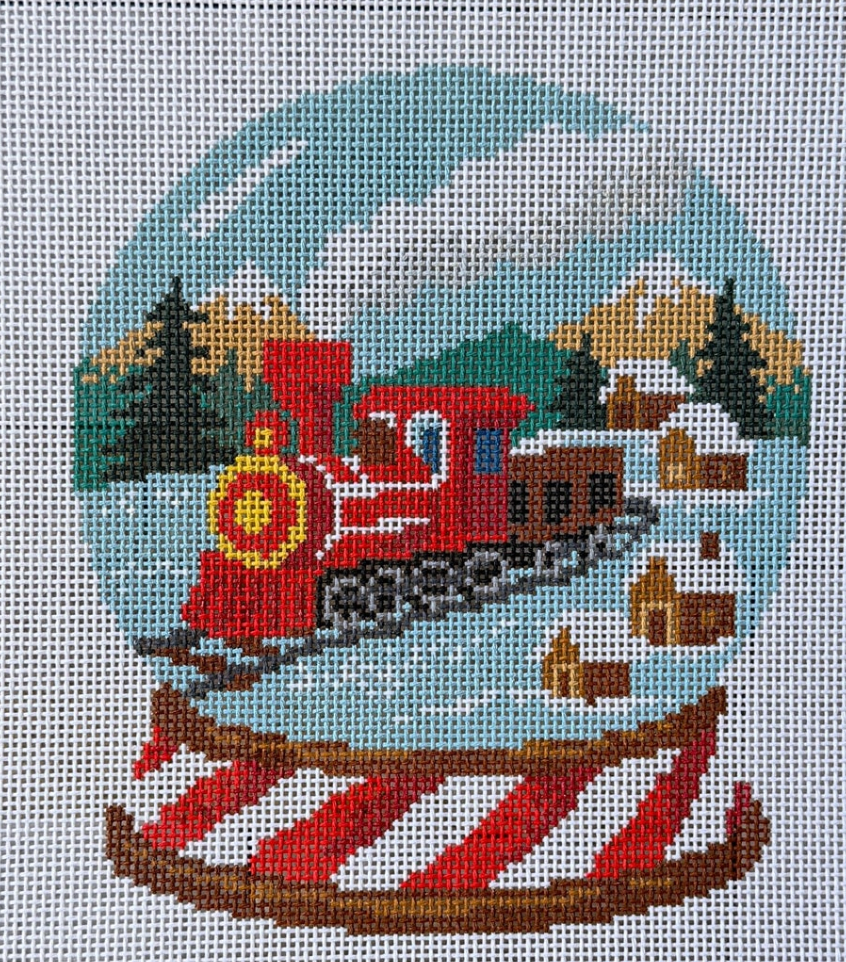 All Aboard the Merry Christmas Train Snow Globe