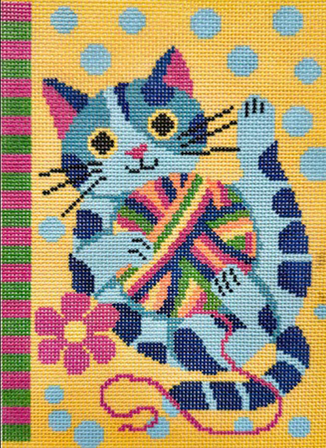 Moxie's Creative Chaos Patchwork Cat