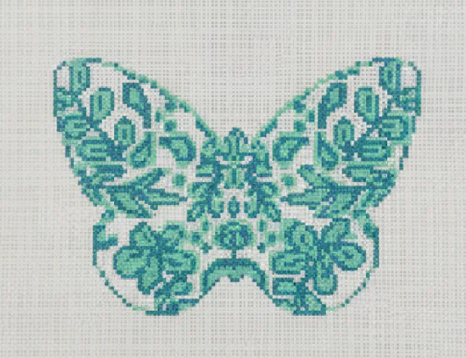 Chinoiserie Butterfly - Teal