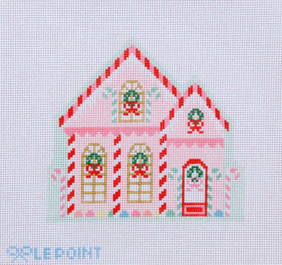 Christmas Village Peppermint House