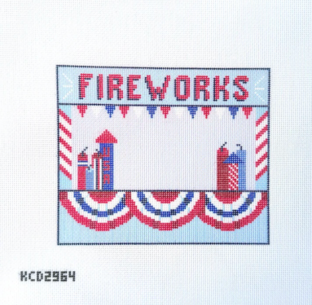 Fireworks Stand Printed Canvas