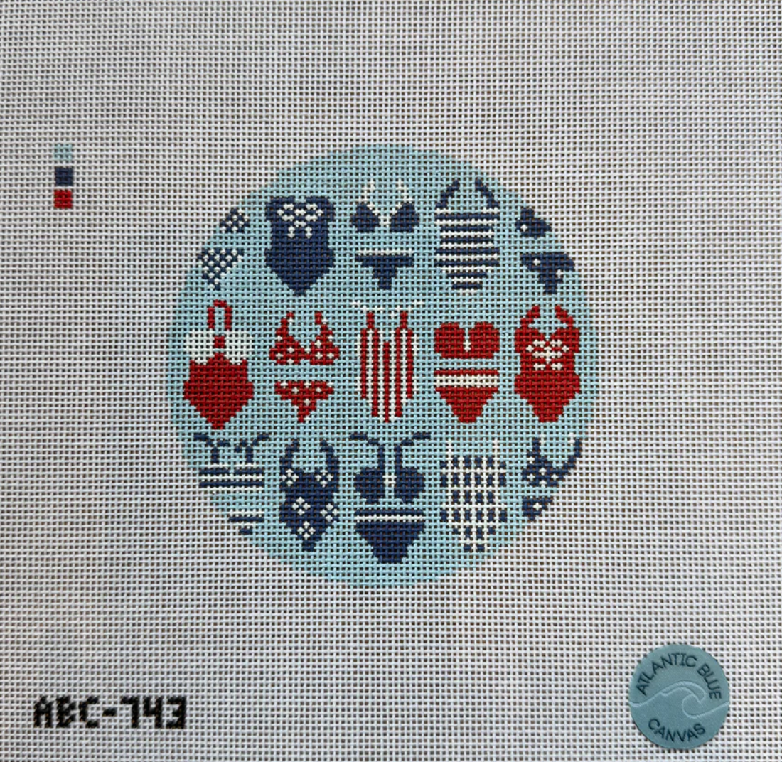 Bikini Round Nautical