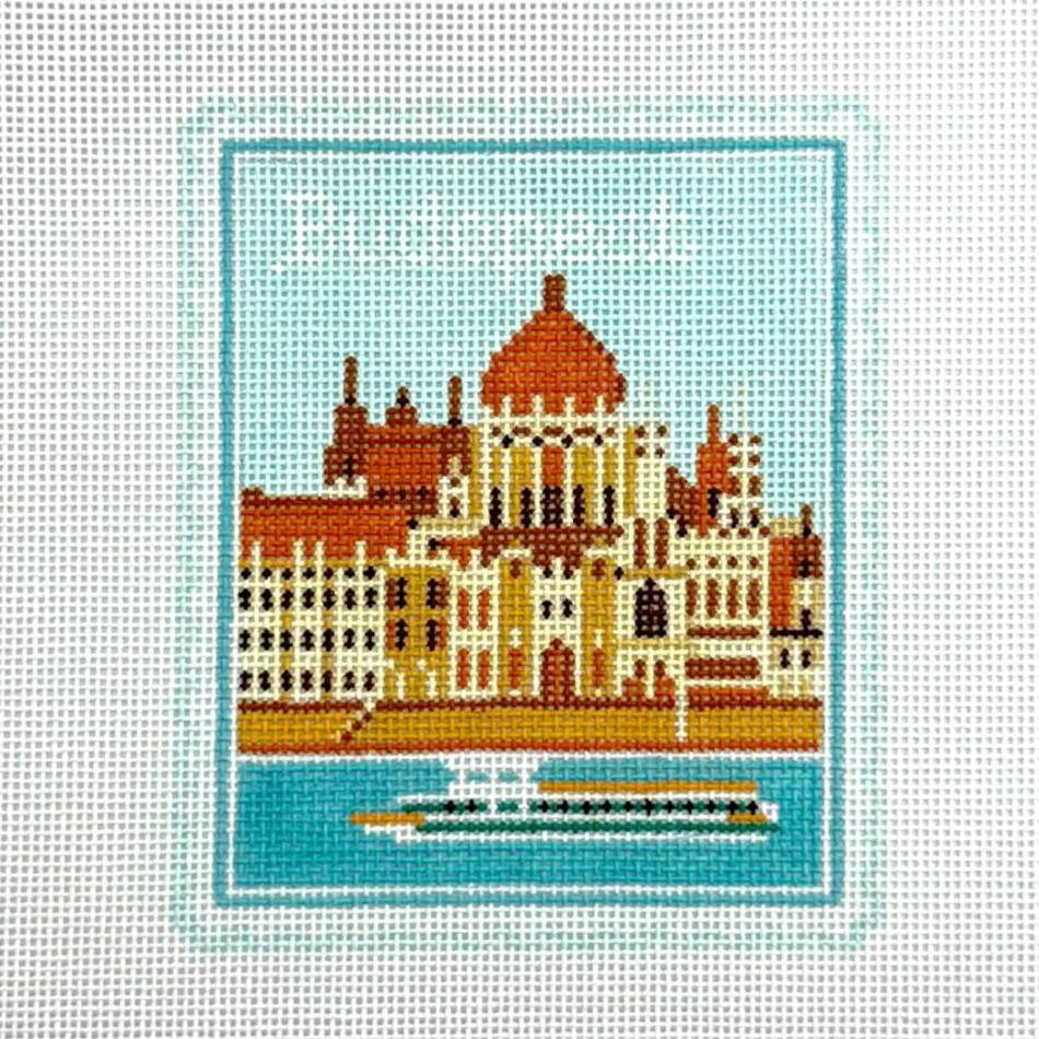 Budapest Travel Stamp