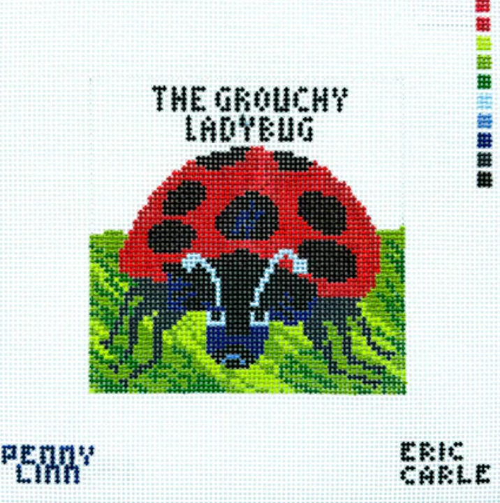 The Grouchy Ladybug Book Cover