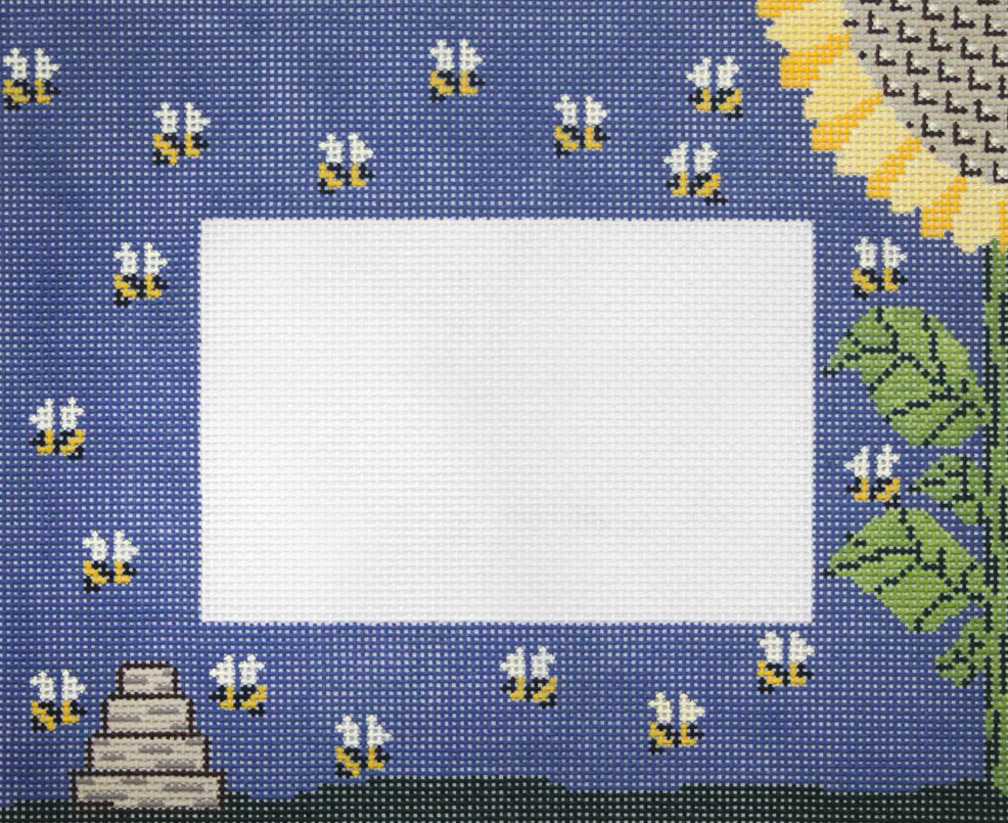 Bees and Sunflower Frame