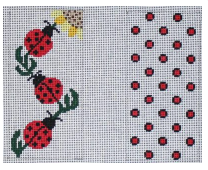 Double-Sided Ladybug Eyeglass Case