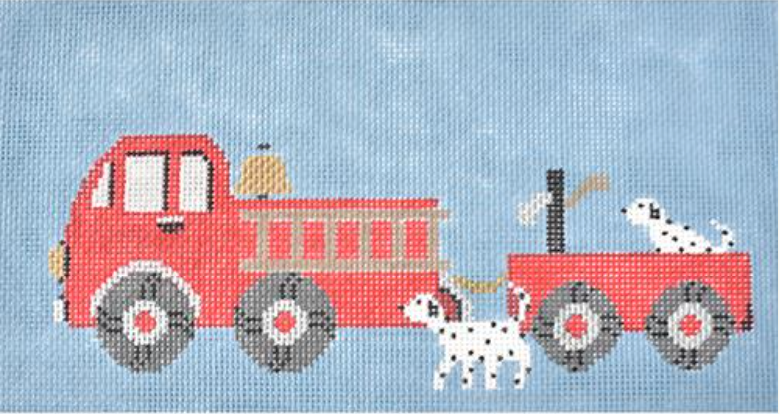 Fire Engine Pillow