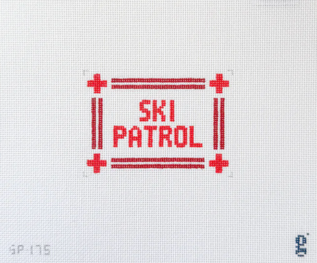 Ski Patrol Mini Sign