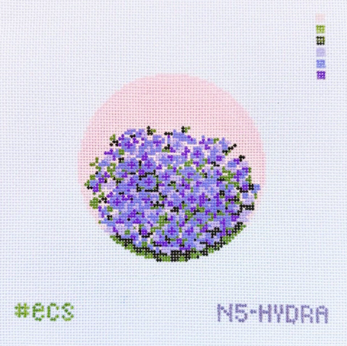 Hydrangea Floral Round