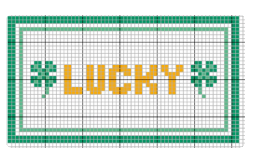 Lucky Mini Sign