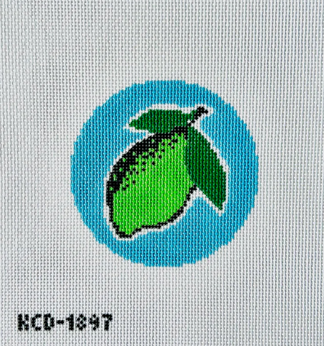 Pop Art Lime Round