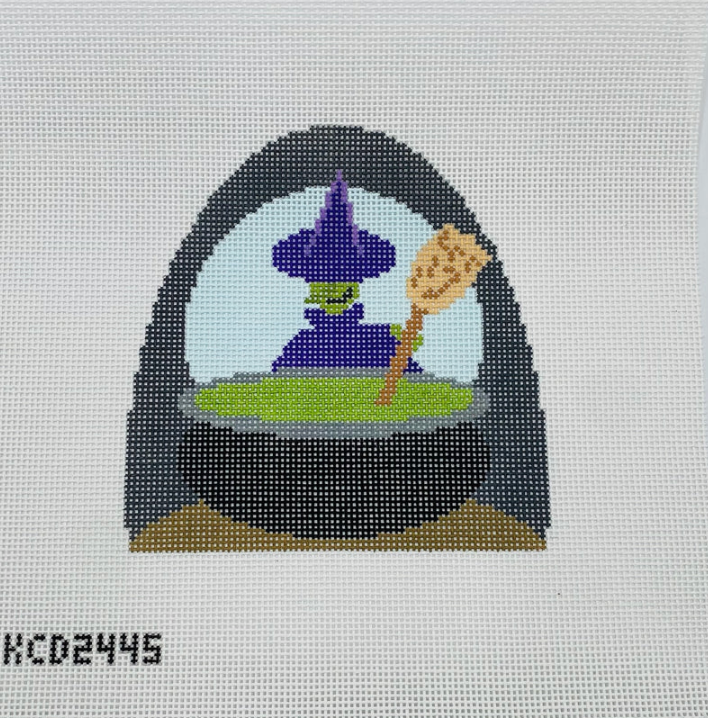 Witch and Cauldron